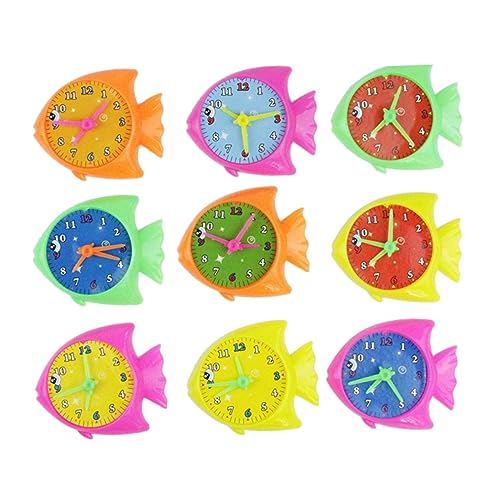 YARNOW 25 Stück Teiliges Fisch Uhr Kreative Lernuhr für DIY Zahlenuhr Pädagogisches Intellektuellen Entwicklung von Kleinkindern Zufällige Farbe Zufällige Farbe YARNOW 25 Stück Teiliges Fisch Uhr Kreative Lernuhr für DIY Zahlenuhr Pädagogisches Intellektuellen Entwicklung von Kleinkindern Zufällige Farbe Zufällige Farbe von YARNOW