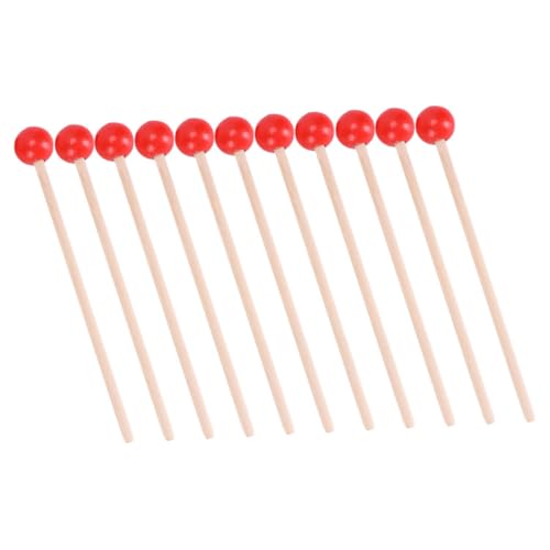 YARNOW 25 Stück Teiliges Holzschlägel für Sichere Abgerundete Trommelstöcke mit Optimaler Balance Glatte Oberfläche Komfortabel und Langlebig Geeignet für Percussion Instrumente und YARNOW 25 Stück Teiliges Holzschlägel für Sichere Abgerundete Trommelstöcke mit Optimaler Balance Glatte Oberfläche Komfortabel und Langlebig Geeignet für Percussion Instrumente und von YARNOW