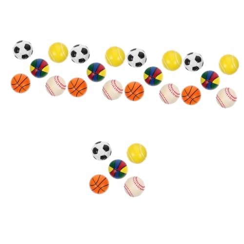 YARNOW 25 Stück Teiliges Mini Sportsball Stressbälle Soft Touch Vielseitig für Stressabbau für Schule Training Geburtstagspartys Sportmottos YARNOW 25 Stück Teiliges Mini Sportsball Stressbälle Soft Touch Vielseitig für Stressabbau für Schule Training Geburtstagspartys Sportmottos von YARNOW