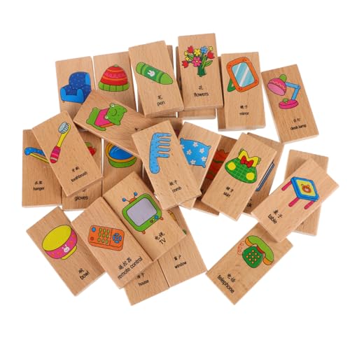 YARNOW 28 Stück Dominospielzeug Domino Domino-Bausteine Vorschullernaktivitäten Domino-Block Kinderspielzeug Domino-Brettspiel für Lernen Accessoire Holz YARNOW 28 Stück Dominospielzeug Domino Domino-Bausteine Vorschullernaktivitäten Domino-Block Kinderspielzeug Domino-Brettspiel für Lernen Accessoire Holz von YARNOW