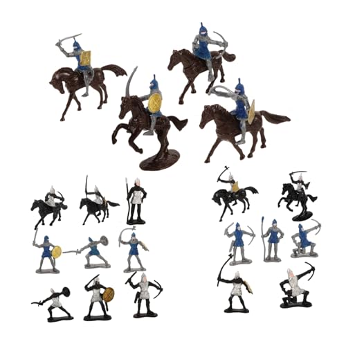 YARNOW 28 Stück Kavallerie-Pferd-Modell winzige Figuren winzige Menschenfiguren Mini-Soldatenfiguren Sandtisch Miniaturmenschen Sandtisch Menschen Figur kleine Soldatenmodelle PVC YARNOW 28 Stück Kavallerie-Pferd-Modell winzige Figuren winzige Menschenfiguren Mini-Soldatenfiguren Sandtisch Miniaturmenschen Sandtisch Menschen Figur kleine Soldatenmodelle PVC von YARNOW