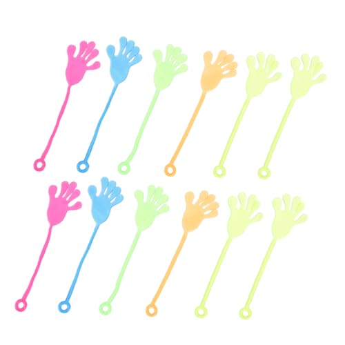 YARNOW 28 Stück Teiliges Bunte Klebrige Finger Spielzeuge als Party Mitgebsel für Sichere Weiche Handspielzeuge für Lustige Geburtstagsfeiern und Osterüberraschungen YARNOW 28 Stück Teiliges Bunte Klebrige Finger Spielzeuge als Party Mitgebsel für Sichere Weiche Handspielzeuge für Lustige Geburtstagsfeiern und Osterüberraschungen von YARNOW