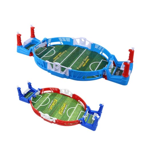 YARNOW 2Sätze Desktop Tischfußballspiel Robustes Lernspielzeug Für Erwachsene Kompaktes Design Für Begrenzte Räume Perfektes Familienspielzeug Für Spaß von YARNOW