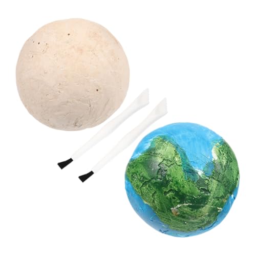 YARNOW 2Sätze Entdeckungs Edelstein Ausgrabungsset Für DIY Planetenspielzeug Mit Mond Und Erdmodellen Fördert Lernen Und Abenteuerlust Sicheres Material Für Kreative von YARNOW