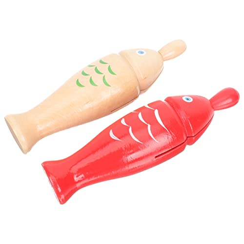 YARNOW 2Sätze Hölzernes Percussion für Umweltfreundliches Orff Instrument aus Hochwertigem Holz Fördert Musikalität und Rhythmusgefühl für Jungen und Ab Jahren von YARNOW