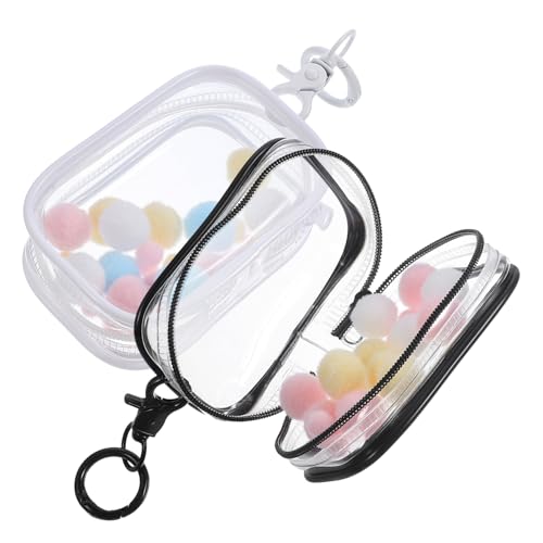 YARNOW 2Sätze Puppenaufbewahrungstasche Mit Schlüsselanhänger Transparente Vitrine Für Action Figuren Sammeltasche Für Figuren Und Puppensammler YARNOW 2Sätze Puppenaufbewahrungstasche Mit Schlüsselanhänger Transparente Vitrine Für Action Figuren Sammeltasche Für Figuren Und Puppensammler von YARNOW