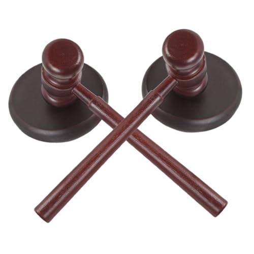 YARNOW 2Satz Holzrichterhammer mit Klangblock Spielzeughammer für Interaktives Lernen Sicheres Design für Theateraufführungen und YARNOW 2Satz Holzrichterhammer mit Klangblock Spielzeughammer für Interaktives Lernen Sicheres Design für Theateraufführungen und von YARNOW