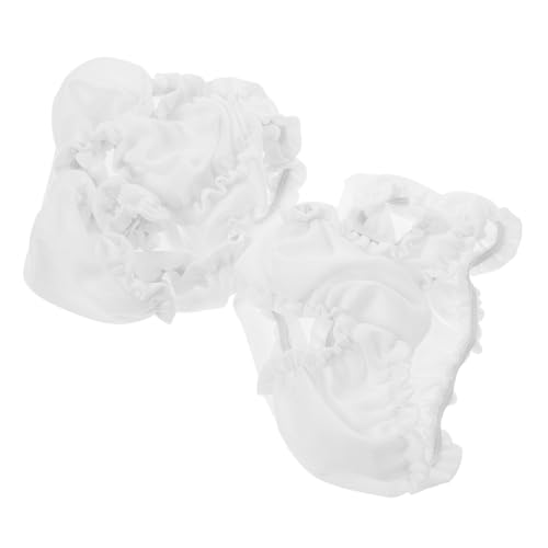 YARNOW 2Stücke Babypuppenunterwäsche Wiederverwendbare Puppenhöschen für Mini Babypuppen Süßes Puppenzubehör für Kreative Rollenspiele von Kleinkindern von YARNOW