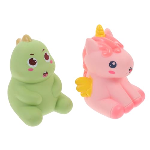 YARNOW 2Stücke Badespielzeug Für Kleinkinder Schwimmende Wasserspielzeuge Für Badewanne Und Pool Cartoon Design Mit Einhorn Und Dinosaurier Für Wasser Und Duschspiele YARNOW 2Stücke Badespielzeug Für Kleinkinder Schwimmende Wasserspielzeuge Für Badewanne Und Pool Cartoon Design Mit Einhorn Und Dinosaurier Für Wasser Und Duschspiele von YARNOW