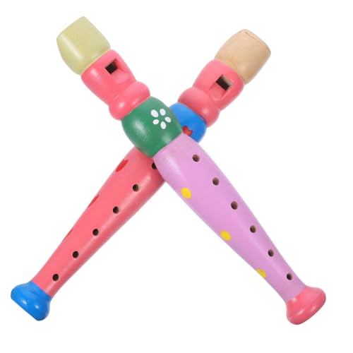 YARNOW 2Stücke Entzückendes Flötenspielzeug Aus Holz Für Klarinette Als Musikgeschenk Für Kleine Musiker YARNOW 2Stücke Entzückendes Flötenspielzeug Aus Holz Für Klarinette Als Musikgeschenk Für Kleine Musiker von YARNOW