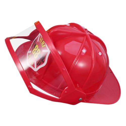YARNOW 2Stücke Feuerwehrhelm Pädagogischer Feuerwehrmann Hut für Rollenspiele Leicht und Sicher für Kostümpartys und Geburtstagsfeiern Roter Kunststoff YARNOW 2Stücke Feuerwehrhelm Pädagogischer Feuerwehrmann Hut für Rollenspiele Leicht und Sicher für Kostümpartys und Geburtstagsfeiern Roter Kunststoff von YARNOW