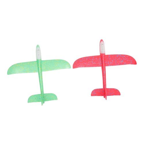 YARNOW 2Stücke Flugzeugmodell Mit Licht Kreatives Fliegendes Segelflugzeug Für Jungen Und Spaß Beim Wurfspiel Im Freien Zufällige Farbe YARNOW 2Stücke Flugzeugmodell Mit Licht Kreatives Fliegendes Segelflugzeug Für Jungen Und Spaß Beim Wurfspiel Im Freien Zufällige Farbe von YARNOW