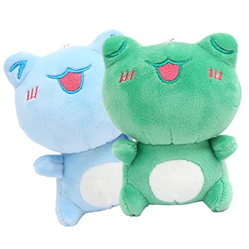 YARNOW 2Stücke Frosch Plüsch Anhänger Schlüsselanhänger für Taschen und Rucksäcke Süßes Stofftier und für Dekoration YARNOW 2Stücke Frosch Plüsch Anhänger Schlüsselanhänger für Taschen und Rucksäcke Süßes Stofftier und für Dekoration von YARNOW
