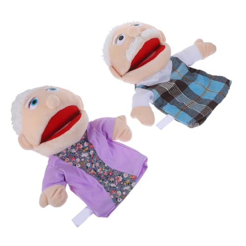 YARNOW 2Stücke Handpuppen für Realistische Stofffiguren für Interaktives Geschichtenerzählen Eltern Fördert Kreativität und Beziehung für Kinderzimmer und Puppenspiele YARNOW 2Stücke Handpuppen für Realistische Stofffiguren für Interaktives Geschichtenerzählen Eltern Fördert Kreativität und Beziehung für Kinderzimmer und Puppenspiele von YARNOW