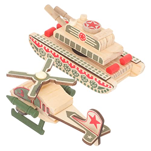 YARNOW 2Stücke Hölzerne Militärtank Und Hubschraubermodelle Für Spielzeugfahrzeuge Aus Holz Für Jungen Und Jahren Dekorative Modelle YARNOW 2Stücke Hölzerne Militärtank Und Hubschraubermodelle Für Spielzeugfahrzeuge Aus Holz Für Jungen Und Jahren Dekorative Modelle von YARNOW