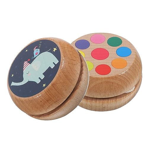 YARNOW 2Stücke Hölzerne Yoyo Bälle Für Unisex Fingerspielzeug Pädagogisches Für Jungen Elefant YARNOW 2Stücke Hölzerne Yoyo Bälle Für Unisex Fingerspielzeug Pädagogisches Für Jungen Elefant von YARNOW