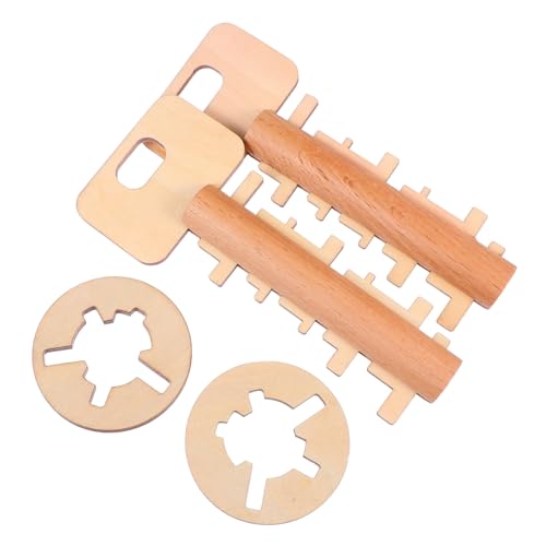 YARNOW 2Stücke Kongming Schloss Aus Puzzle Für Erwachsene Fördert Logisches Und Hand Auge Koordination Und Langlebig von YARNOW