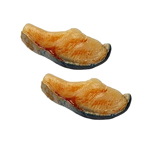 YARNOW 2Stücke Künstliche Fischscheibe Realistische Fischstück Modelle für Fotorequisiten und Heimdekoration Lebensechte Meeresfrüchte Deko für Sideboards und Vitrinen YARNOW 2Stücke Künstliche Fischscheibe Realistische Fischstück Modelle für Fotorequisiten und Heimdekoration Lebensechte Meeresfrüchte Deko für Sideboards und Vitrinen von YARNOW