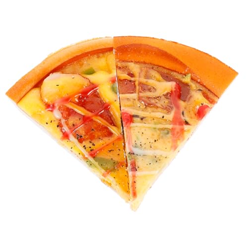YARNOW 2Stücke Künstliches Pizza Slice Modell Realistische Deko Für Fotografie Und Aufklärungsspielzeug Für Pizza Shops Kindergärten Supermärkte Und Kunsttraining YARNOW 2Stücke Künstliches Pizza Slice Modell Realistische Deko Für Fotografie Und Aufklärungsspielzeug Für Pizza Shops Kindergärten Supermärkte Und Kunsttraining von YARNOW