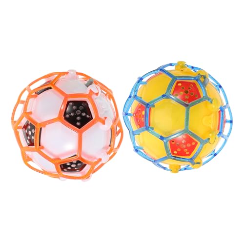 YARNOW 2Stücke Leuchtender Musik Fußball für Elektrisches mit Lichteffekten für Partys und Geburtstagsfeiern Batteriebetrieben Geschenkidee für Jungen YARNOW 2Stücke Leuchtender Musik Fußball für Elektrisches mit Lichteffekten für Partys und Geburtstagsfeiern Batteriebetrieben Geschenkidee für Jungen von YARNOW