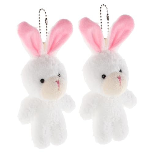 YARNOW 2Stücke Mini Plüsch Hase Puppen Realistische Weiche Kaninchen Stofftiere für Puppenhaus und Kreatives für Sammler YARNOW 2Stücke Mini Plüsch Hase Puppen Realistische Weiche Kaninchen Stofftiere für Puppenhaus und Kreatives für Sammler von YARNOW