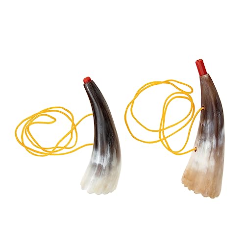 YARNOW 2Stücke Ochsenhorn Trompete für Einzigartige Sportspiel Requisiten mit Sound Langlebigem Material und Besonderem Design für Sportveranstaltungen YARNOW 2Stücke Ochsenhorn Trompete für Einzigartige Sportspiel Requisiten mit Sound Langlebigem Material und Besonderem Design für Sportveranstaltungen von YARNOW