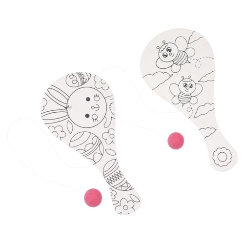YARNOW 2Stücke Paddelspielzeug Für Handgemaltes DIY Paddel Malspielzeug Für Bastel Und Malaktivitäten Für Kinderpartys Und Kreative Spiele YARNOW 2Stücke Paddelspielzeug Für Handgemaltes DIY Paddel Malspielzeug Für Bastel Und Malaktivitäten Für Kinderpartys Und Kreative Spiele von YARNOW