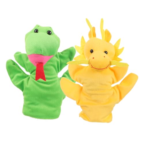 YARNOW 2Stücke Plüschtier Handpuppen Für Interaktive Marionetten Für Geschichtenerzählen Und Rollenspiele Zufällige Tiermotive Weiches Plüschspielzeug YARNOW 2Stücke Plüschtier Handpuppen Für Interaktive Marionetten Für Geschichtenerzählen Und Rollenspiele Zufällige Tiermotive Weiches Plüschspielzeug von YARNOW