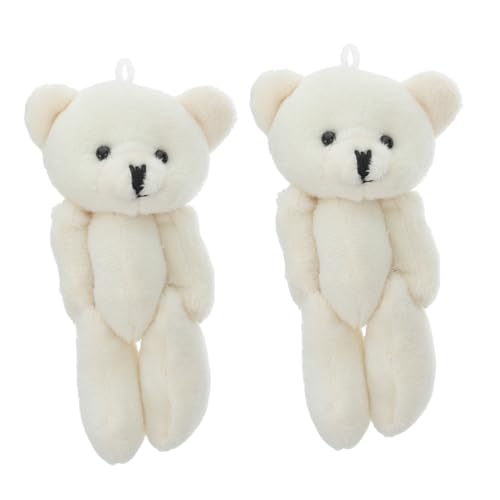 YARNOW 2Stücke Plüschtier Weiche Stofftiere für Kreative Deko Kawaii Bärenpuppe für oder Sammlungen Flauschige Kuscheltiere für von YARNOW