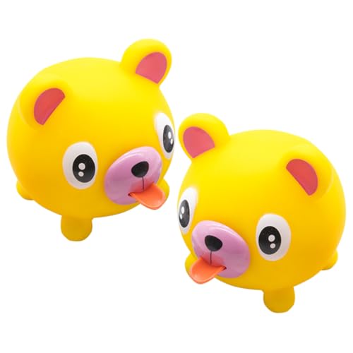 YARNOW 2 Stücke Zungen Quetschspielzeug für Kinder Stressabbau Tierspielzeug Quietschende Puppen für Zuhause und Büro YARNOW 2 Stücke Zungen Quetschspielzeug für Kinder Stressabbau Tierspielzeug Quietschende Puppen für Zuhause und Büro von YARNOW