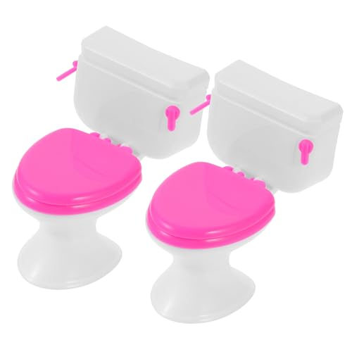 YARNOW 2Stücke Simuliertes Toilettenspielzeug Für Mini Toilette Geschenkidee Für Puppenhaus Und Rollenspiele Kreatives Für Jungen YARNOW 2Stücke Simuliertes Toilettenspielzeug Für Mini Toilette Geschenkidee Für Puppenhaus Und Rollenspiele Kreatives Für Jungen von YARNOW
