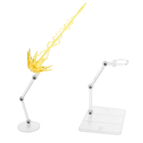 YARNOW 2Stücke Stabile Action Figuren Display Halter mit Basis Puppenständer mit Spezialeffekten für Kreative Präsentationen für Sammler und Ausstellungen YARNOW 2Stücke Stabile Action Figuren Display Halter mit Basis Puppenständer mit Spezialeffekten für Kreative Präsentationen für Sammler und Ausstellungen von YARNOW