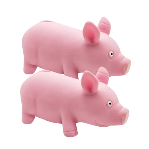 YARNOW 2Stücke Süßes Schwein Stressabbau und Kompaktes Quetschspielzeug für Erwachsene für Stressbewältigung und Kuscheltier von YARNOW