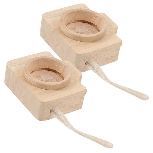 YARNOW 2Stücke Teiliges Kinderkamera aus Holz mit Kreatives für Jungen für Geburtstagsgeschenke und Dekoration YARNOW 2Stücke Teiliges Kinderkamera aus Holz mit Kreatives für Jungen für Geburtstagsgeschenke und Dekoration von YARNOW