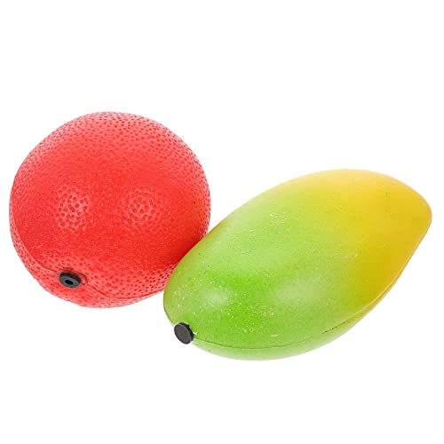 YARNOW 2Stücke Teiliges Musikalische Obstschüttler für Maracas aus Hochwertigem Design Fördert Rhythmusgefühl und Hand Augen Koordination von YARNOW