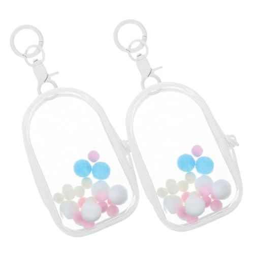 YARNOW 2Stücke Transparente Figuren Display aus PVC Aufbewahrungstasche für Puppen mit Schlüsselanhänger für Präsentation von Sammlerstücken YARNOW 2Stücke Transparente Figuren Display aus PVC Aufbewahrungstasche für Puppen mit Schlüsselanhänger für Präsentation von Sammlerstücken von YARNOW