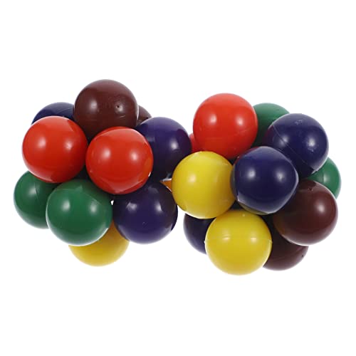 YARNOW 2Stücke Veränderbare Regenbogenperlen Stressabbauspielzeug Für Tragbares Für Stressabbau Für Unterwegs Und Entspannende Spielmomente YARNOW 2Stücke Veränderbare Regenbogenperlen Stressabbauspielzeug Für Tragbares Für Stressabbau Für Unterwegs Und Entspannende Spielmomente von YARNOW