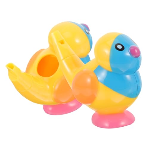 YARNOW 2Stücke Wassergefüllte Vogelpfeife Badespielzeug Für Fördert Musikalität Und Hörentwicklung Sicher Und Handlich Für Partys Und Spielzeiten Im Wasser von YARNOW