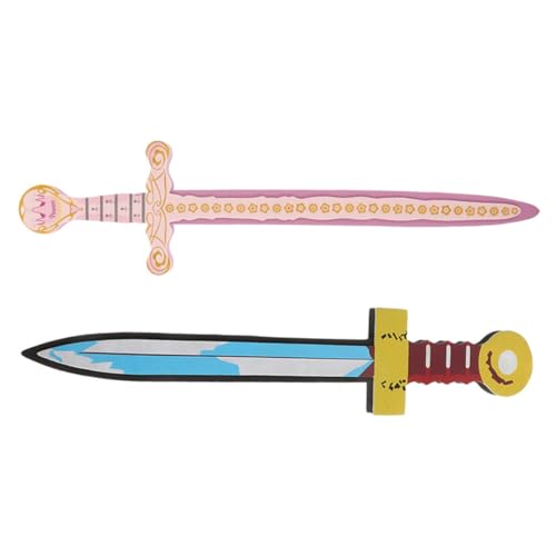 YARNOW 2pcs Kids 3d Faltbares Schwertschwert Leichtes Für Rollenspiele Und Bühnenauftritte Schwertschwert Für Halloween Und Outdoor-abenteuer von YARNOW