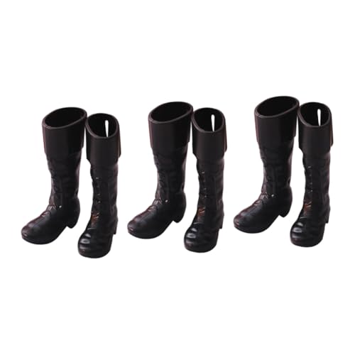YARNOW 3 Paare Mini -Simulation Santa Stiefel Dekorationen Puppenhaus Miniaturschuhe zum Basteln Weihnachtsdekoration Dekore Mini-Szenen-Requisiten Mini-Plastikstiefelmodell Abs Schwarz YARNOW 3 Paare Mini -Simulation Santa Stiefel Dekorationen Puppenhaus Miniaturschuhe zum Basteln Weihnachtsdekoration Dekore Mini-Szenen-Requisiten Mini-Plastikstiefelmodell Abs Schwarz von YARNOW