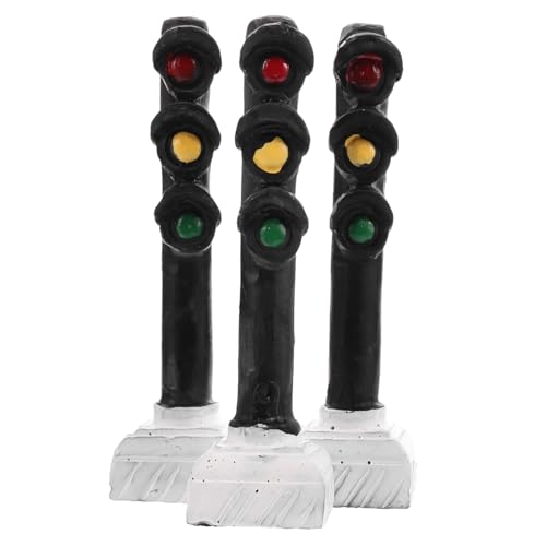 YARNOW 3 STÜCKE Teiliges Mini verkehrssignal Resin Dekoratives Ampel Kinderzimmer Platzsparendes Desktop verkehrslicht Sicher und Langlebig für Haus und Büro YARNOW 3 STÜCKE Teiliges Mini verkehrssignal Resin Dekoratives Ampel Kinderzimmer Platzsparendes Desktop verkehrslicht Sicher und Langlebig für Haus und Büro von YARNOW
