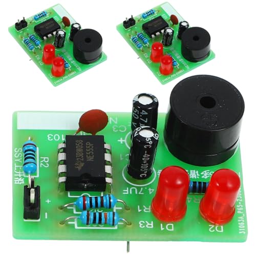 YARNOW 3 Sätze Lötübungs Kit DIY Elektronik Lernset mit Flash Schaltkreis für Anfänger und Hobbybastler Praktisches Löten Übungsboard zum Selbstmontieren Lehrmaterial für Lötpraxis YARNOW 3 Sätze Lötübungs Kit DIY Elektronik Lernset mit Flash Schaltkreis für Anfänger und Hobbybastler Praktisches Löten Übungsboard zum Selbstmontieren Lehrmaterial für Lötpraxis von YARNOW