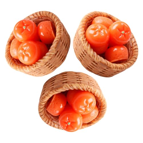 YARNOW 3 Sätze Mini -Obst -Dekoration Orangen Puppe klein winzige Frucht Miniatur-Fake-Obst Basteln Sie Minifrüchte Künstliche Minifrüchte falsches Obstdekor Harz YARNOW 3 Sätze Mini -Obst -Dekoration Orangen Puppe klein winzige Frucht Miniatur-Fake-Obst Basteln Sie Minifrüchte Künstliche Minifrüchte falsches Obstdekor Harz von YARNOW
