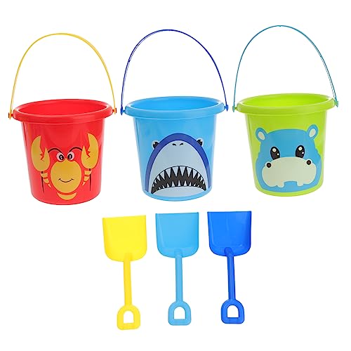 YARNOW 3 Sätze Teiliges Sandspielzeug für Bunte Strand Eimer und Schaufel für Sandkasten und Am Strand Fördert Kreativität und Motorik YARNOW 3 Sätze Teiliges Sandspielzeug für Bunte Strand Eimer und Schaufel für Sandkasten und Am Strand Fördert Kreativität und Motorik von YARNOW