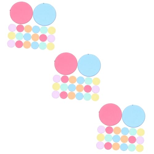 YARNOW 3 Sätze Transparente Chips Spielchips Bingo Zählchips Marker Sortierchips Und Kunststoffchips Zählmarken Unterhaltungschips Klassenzimmerzähler Chips Für Spiele 100 Stück * 3 von YARNOW