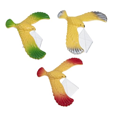 YARNOW 3 Stück Balancierendes Adler- ausgeglichener Adler Vorschulspielzeug basteln Waldorfspielzeug Uhrwerk Kreisel für puchen Plastik von YARNOW