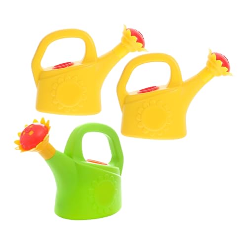 YARNOW 3stücke Teiliges Kinderspritzkanne- Handheld Gießkanne Spielzeug Für Kleinkinder Niedliche Bunte Spritzkanne Für Kreative Lernspiele Im Bad Und Garten von YARNOW