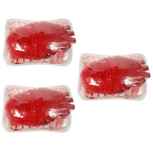 YARNOW 3 Stück Halloween Deko Tragbares Realistisches Herz Organ Deko Langlebiges Horror für Mottoparty Gruselige Atmosphäre Leichte Einfach zu Verstauen YARNOW 3 Stück Halloween Deko Tragbares Realistisches Herz Organ Deko Langlebiges Horror für Mottoparty Gruselige Atmosphäre Leichte Einfach zu Verstauen von YARNOW