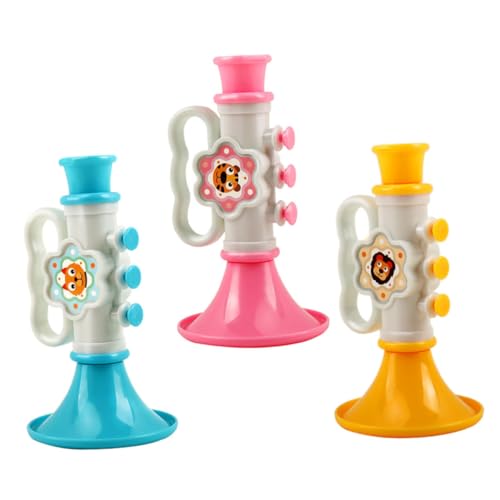 YARNOW 3 Stück Hilfsmittel für den Musikunterricht Fußballhorn- Musikinstrumente Party jubelnde Requisiten lustige Spielzeugtrompete -Trompete Event-Horn Plastik YARNOW 3 Stück Hilfsmittel für den Musikunterricht Fußballhorn- Musikinstrumente Party jubelnde Requisiten lustige Spielzeugtrompete -Trompete Event-Horn Plastik von YARNOW