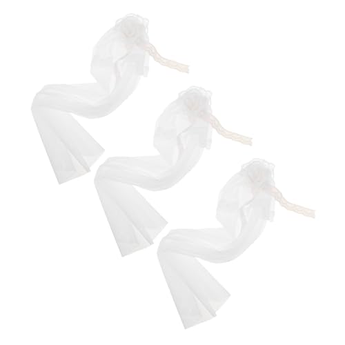 YARNOW 3 Stück Hochzeitsschleier Für Puppen Puppen Brautkopfschmuck Gazeschleier Kompakte Puppe Hochzeits Gazeschleier Requisite Spitzenschleier YARNOW 3 Stück Hochzeitsschleier Für Puppen Puppen Brautkopfschmuck Gazeschleier Kompakte Puppe Hochzeits Gazeschleier Requisite Spitzenschleier von YARNOW